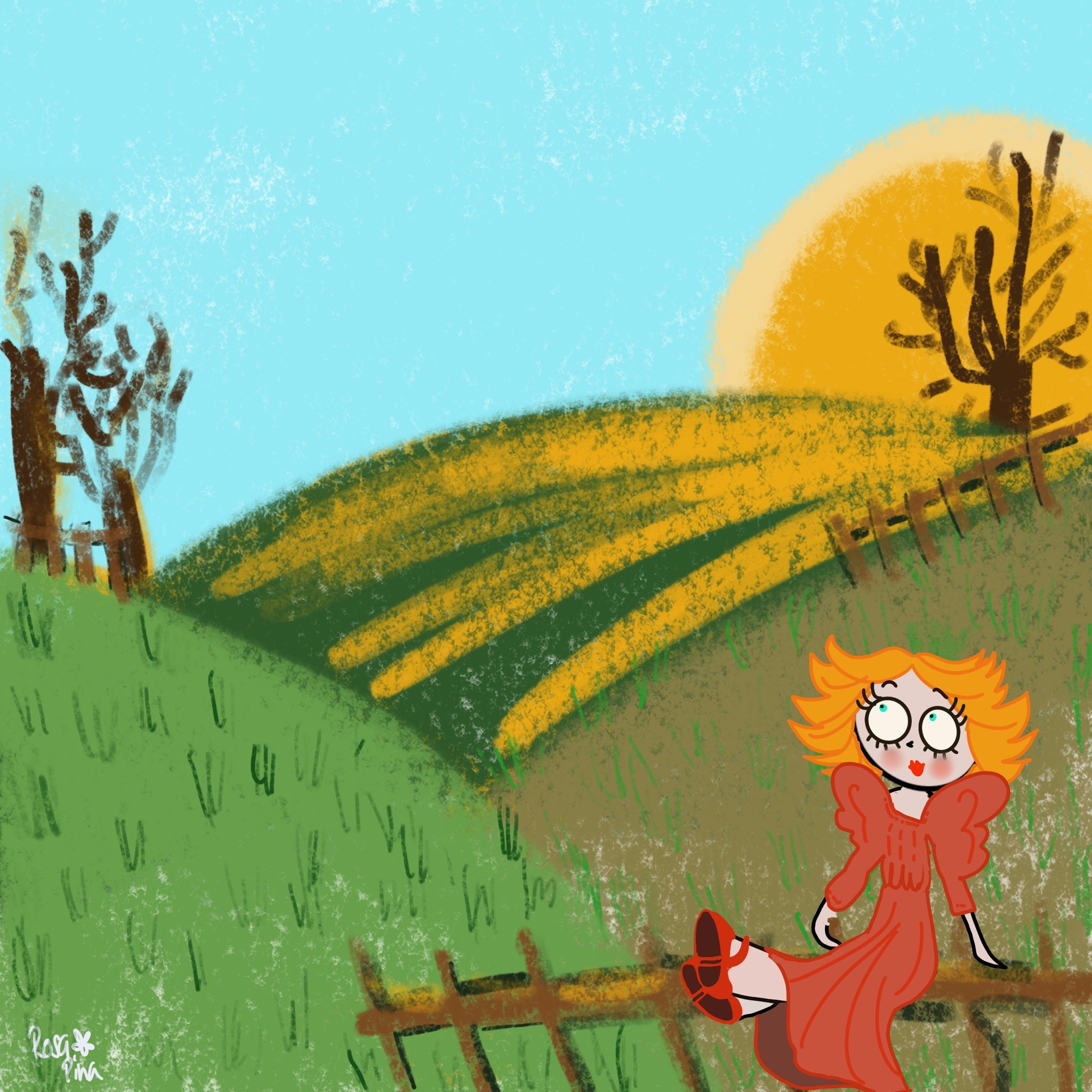 Holiday mode (High quality Giclee Fine Art PRINT)