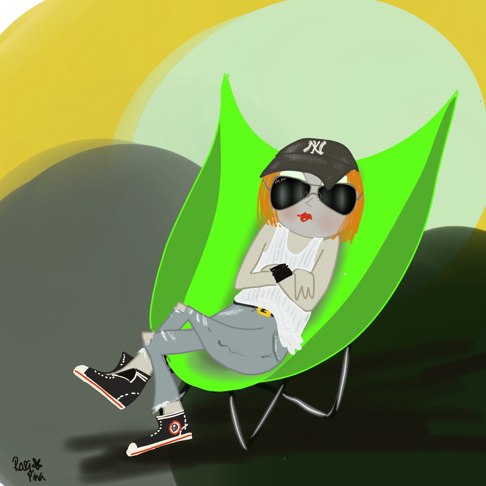 Chill (High quality Giclee Fine Art PRINT)